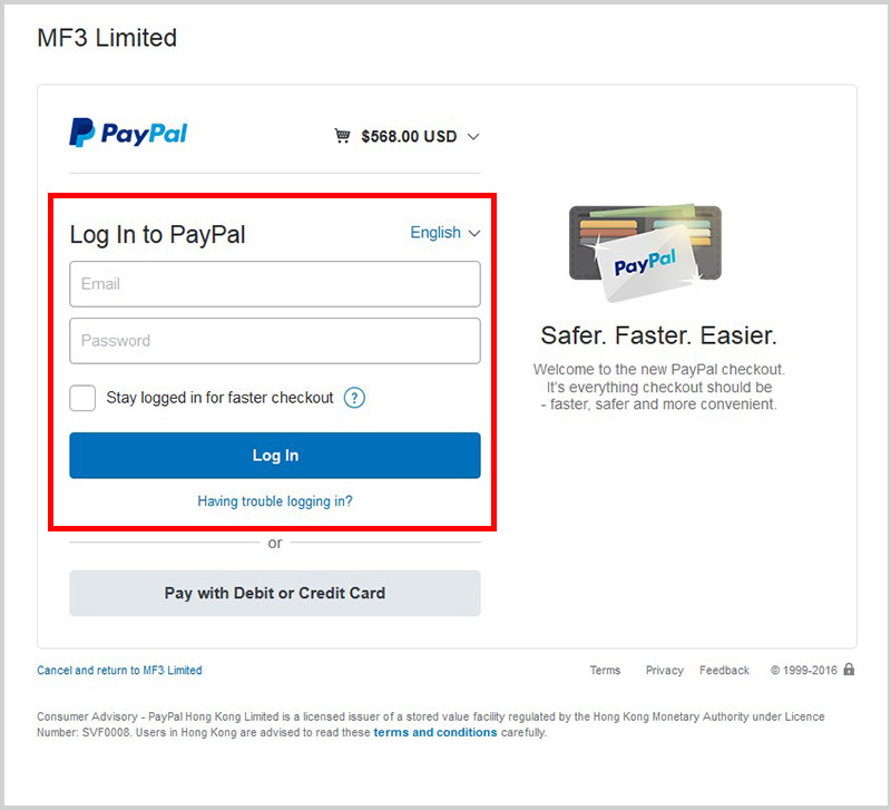 contact paypal customer service by phone