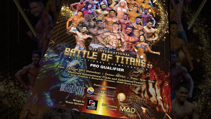 EW Is Platinum Sponsor For The World Fitness Federation Battle Of Titans 2.0