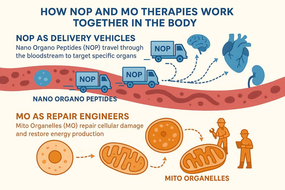 How NOP and MO therapies work together
