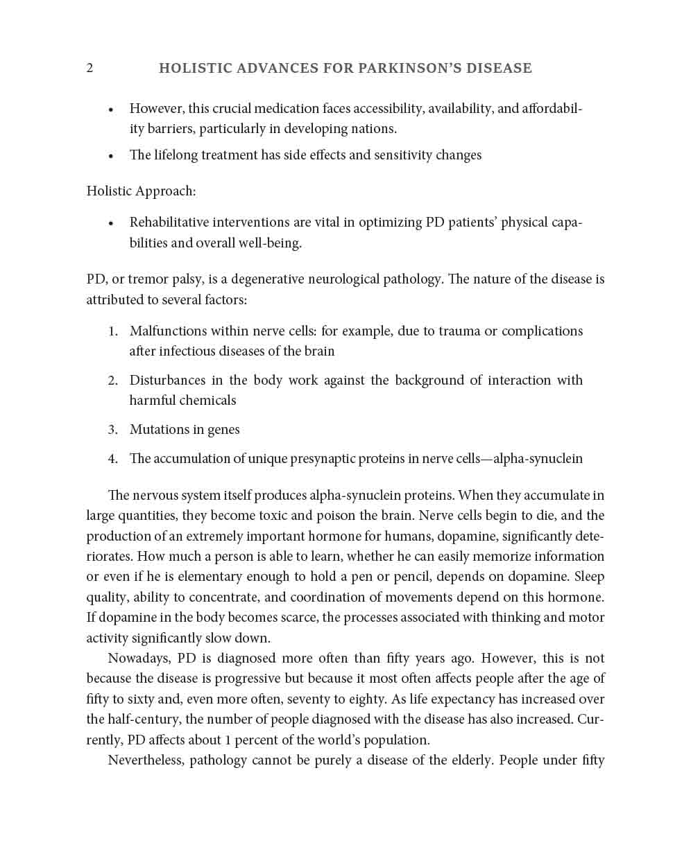 Holistic advances for Parkinson's Disease - Image 16