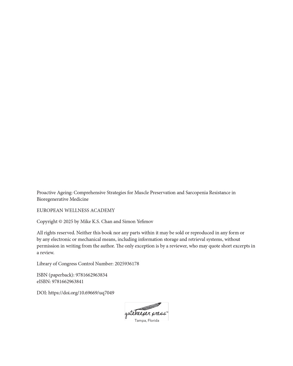 Proactive Ageing: Comprehensive Strategies for Muscle Preservation & Sarcopenia Resistance in Bioregenerative Medicine - Image 6