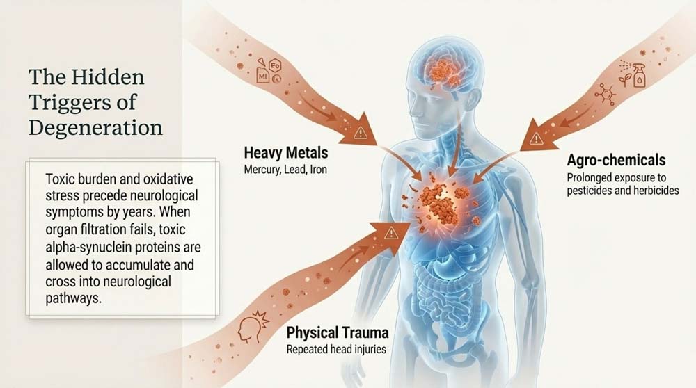 Hidden Triggers of Degeneration