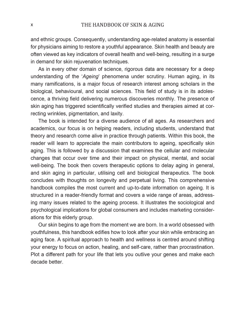 The Handbook of Skin & Aging: The Science, Psychology & Therapy - Image 10