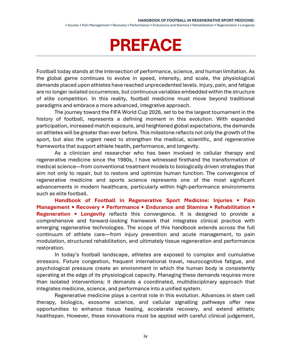 Handbook of Football in Regenerative Sport Medicine - Image 7