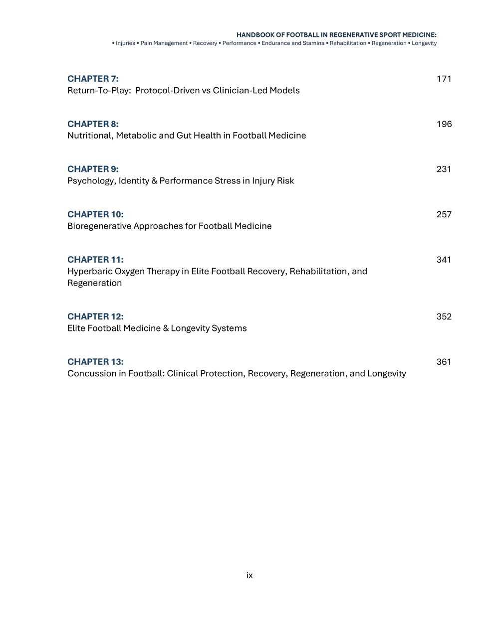 Handbook of Football in Regenerative Sport Medicine - Image 10